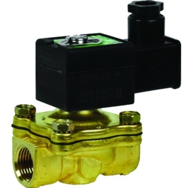 Solenoid valve 2/2 Type: 32205 series 210 brass internal thread
